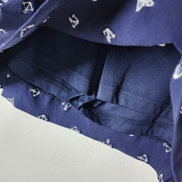 CHARTER CLUB EMBROIDERED ANKERS PULL-ON SKORT - Picture 4 of 5